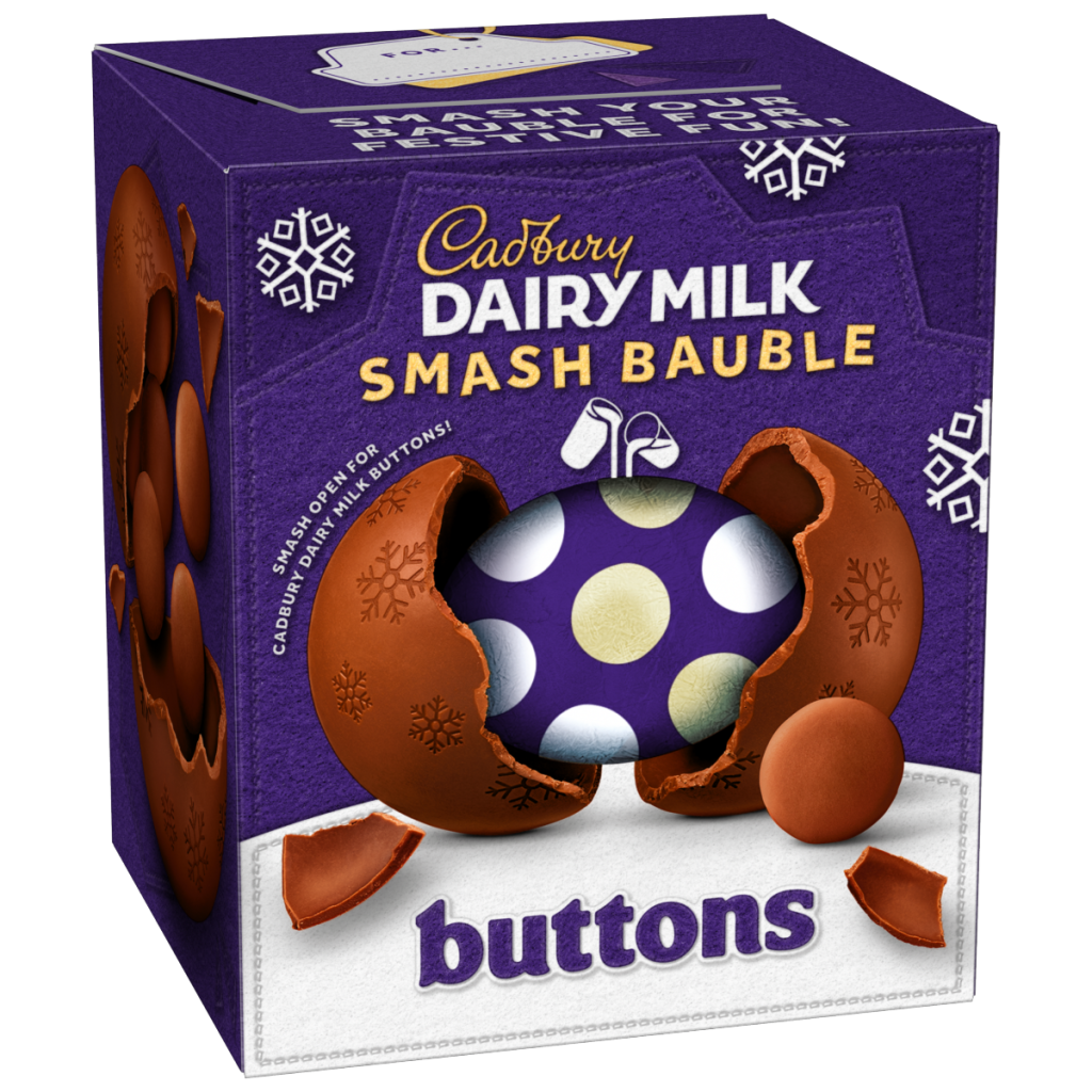 Cadbury Dairy Milk Buttons Smash Bauble 90 g