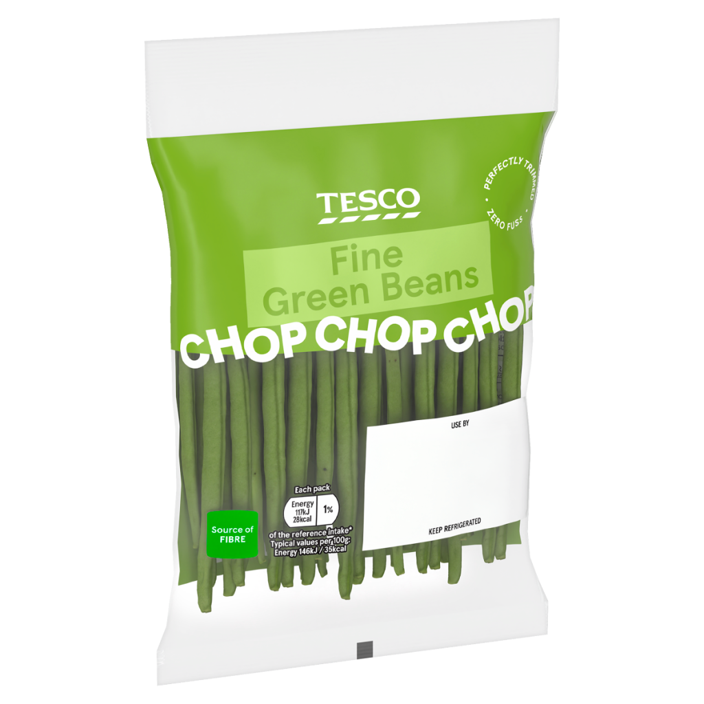 Tesco Fine Green Beans 80g