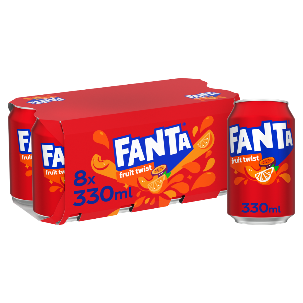 Fanta Fruit Twist 8 x 330ml Cans