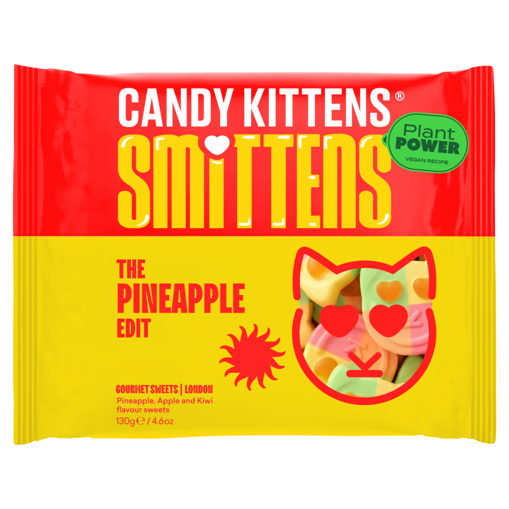 Candy Kittens Smittens The Pineapple Edit Gourmet Sweets 130g