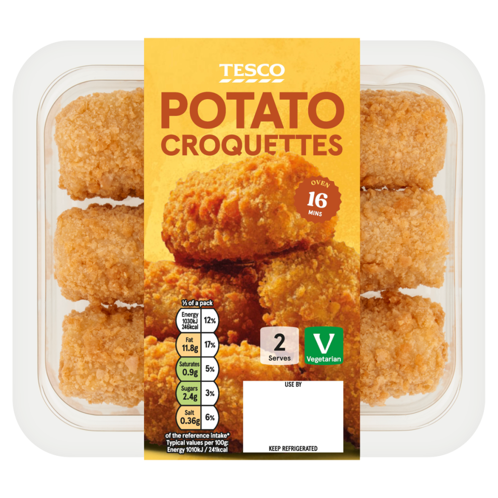 Tesco Potato Croquettes 220g