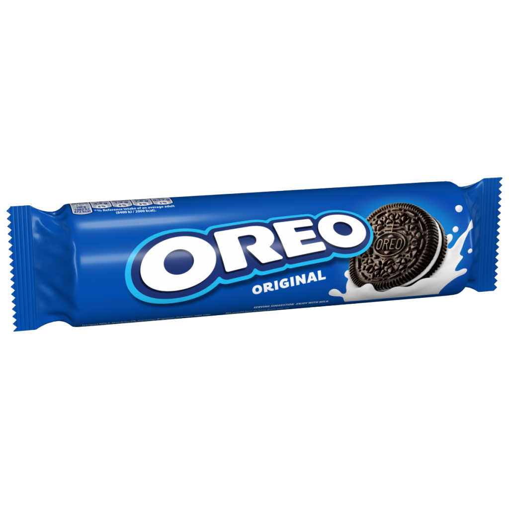 OREO Vanilla Cookie Chocolate Sandwich Biscuits 154 g