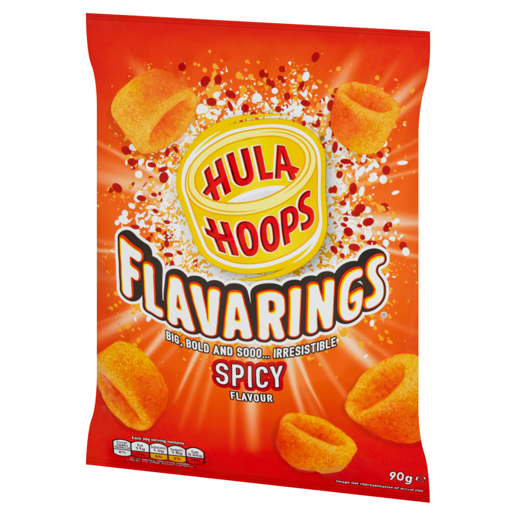 Hula Hoops Flavarings Spicy Flavour 90g