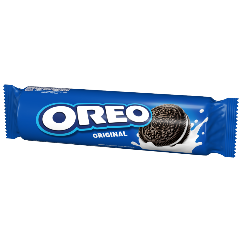 OREO Vanilla Cookie Chocolate Sandwich Biscuits 154 g
