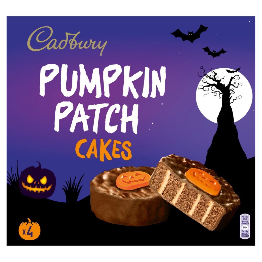 Cadbury 4 Pumpkin Patch Cakes