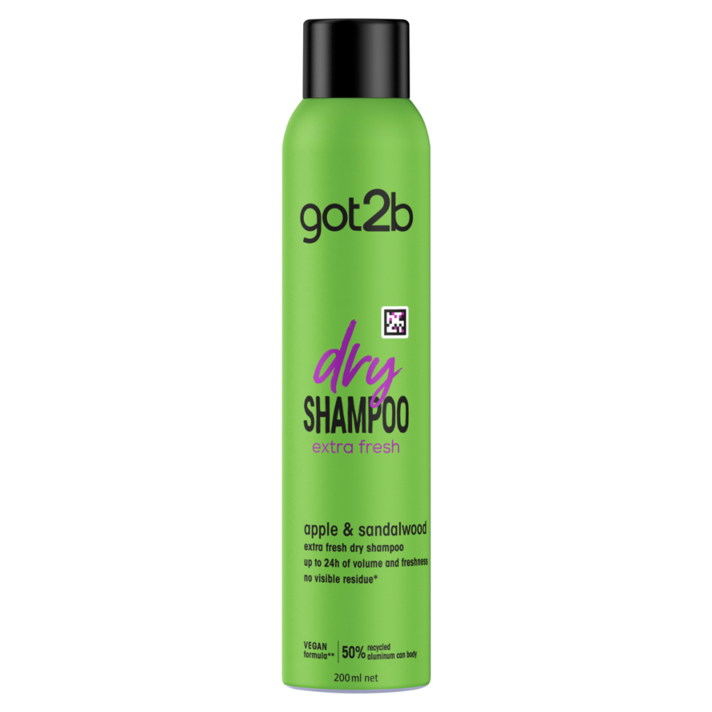 got2b Apple & Sandalwood Dry Shampoo 200ml
