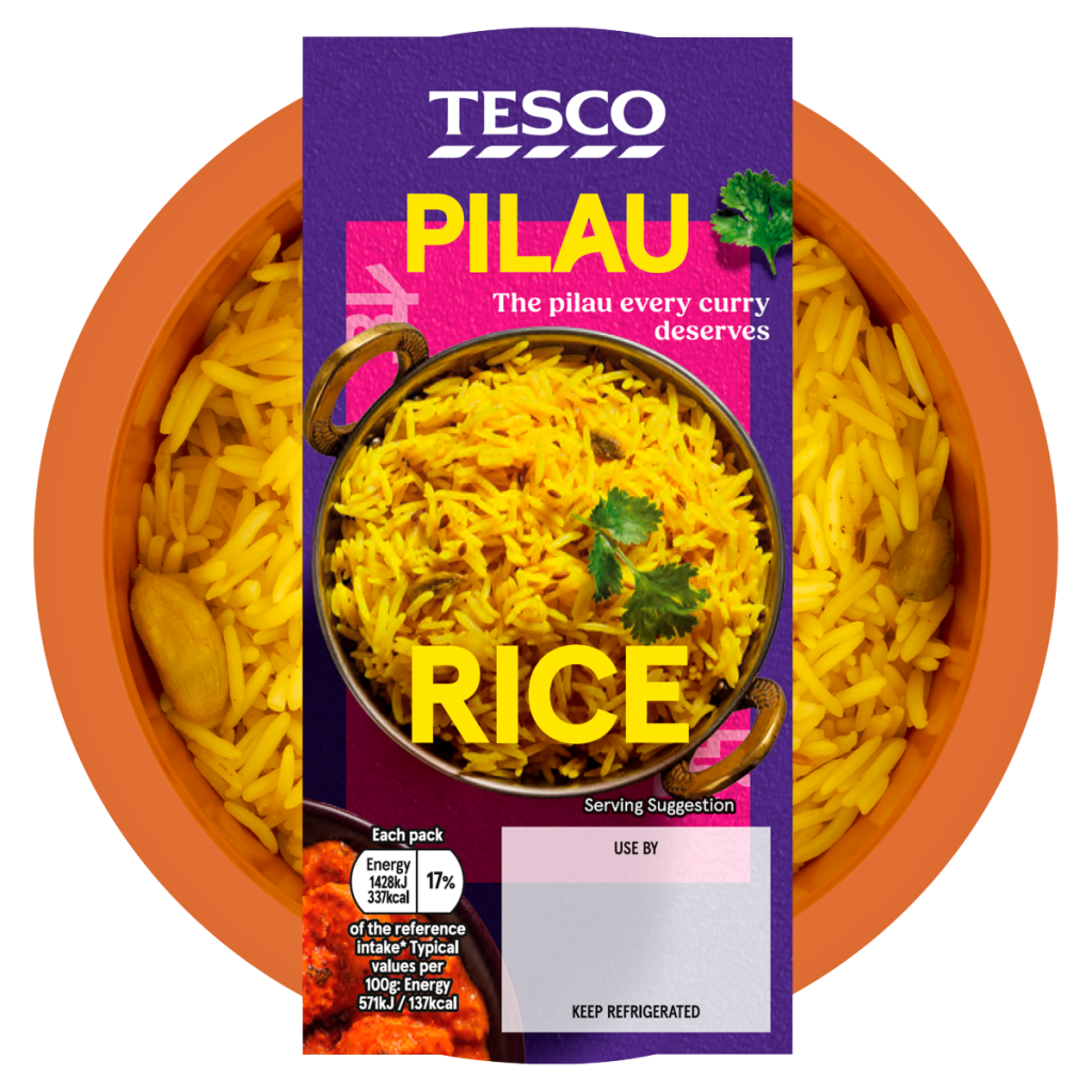 Tesco Pilau Rice 250g