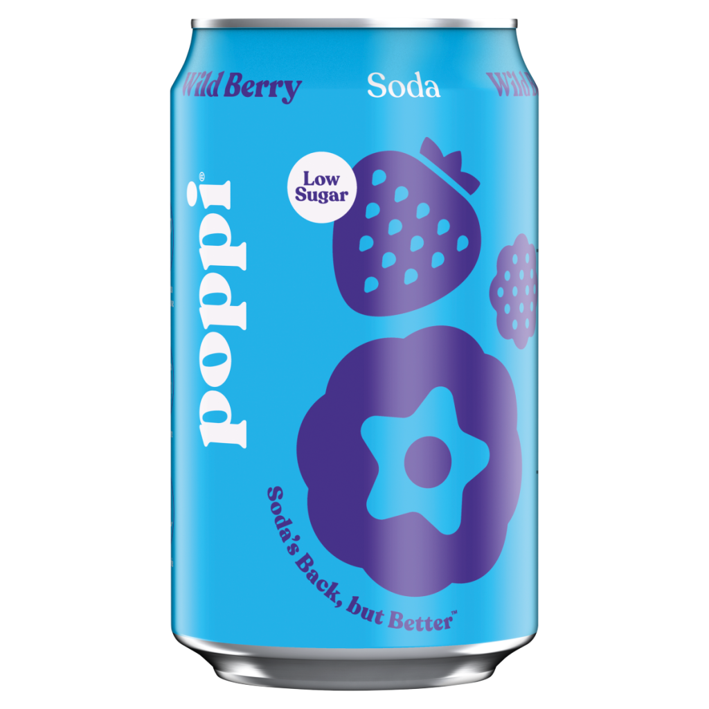Poppi Wild Berry Soda 330ml