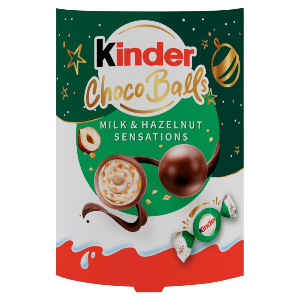 Kinder 11 Choco Balls Milk & Hazelnut Sensations 90g