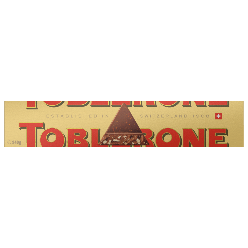 Toblerone Chocolate with Honey & Almond Nougat Gift Bar 340 g
