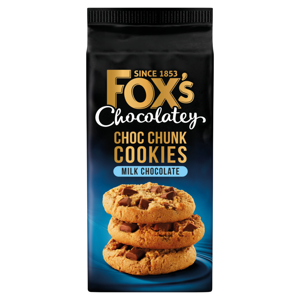 Fox’s Chocolatey Choc Chunk Cookies Milk Chocolate 180g