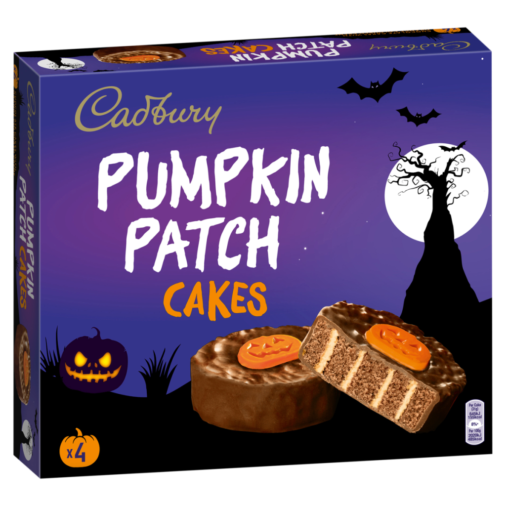 Cadbury 4 Pumpkin Patch Cakes
