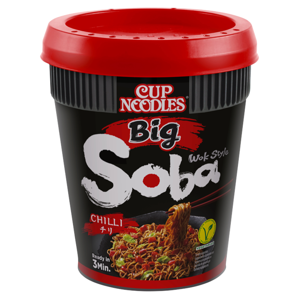 Cup Noodles Big Wok Style Soba Chilli 115g