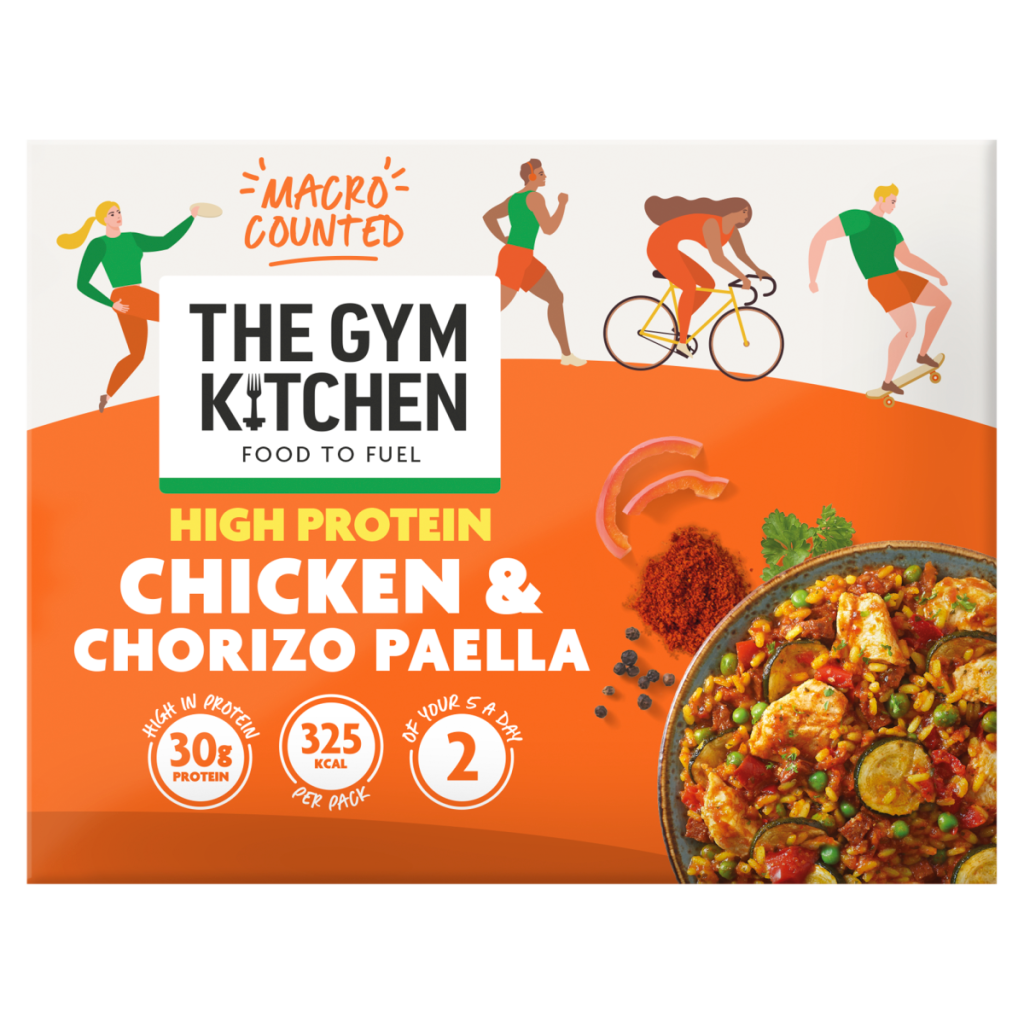 The Gym Kitchen Chicken & Chorizo Paella 400g