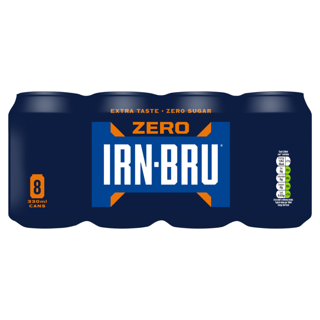 Irn-Bru Zero 8 x 330ml