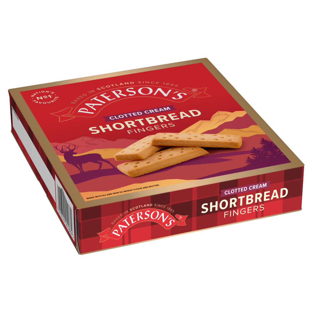 Paterson’s Shortbread Fingers Clotted Cream 300g
