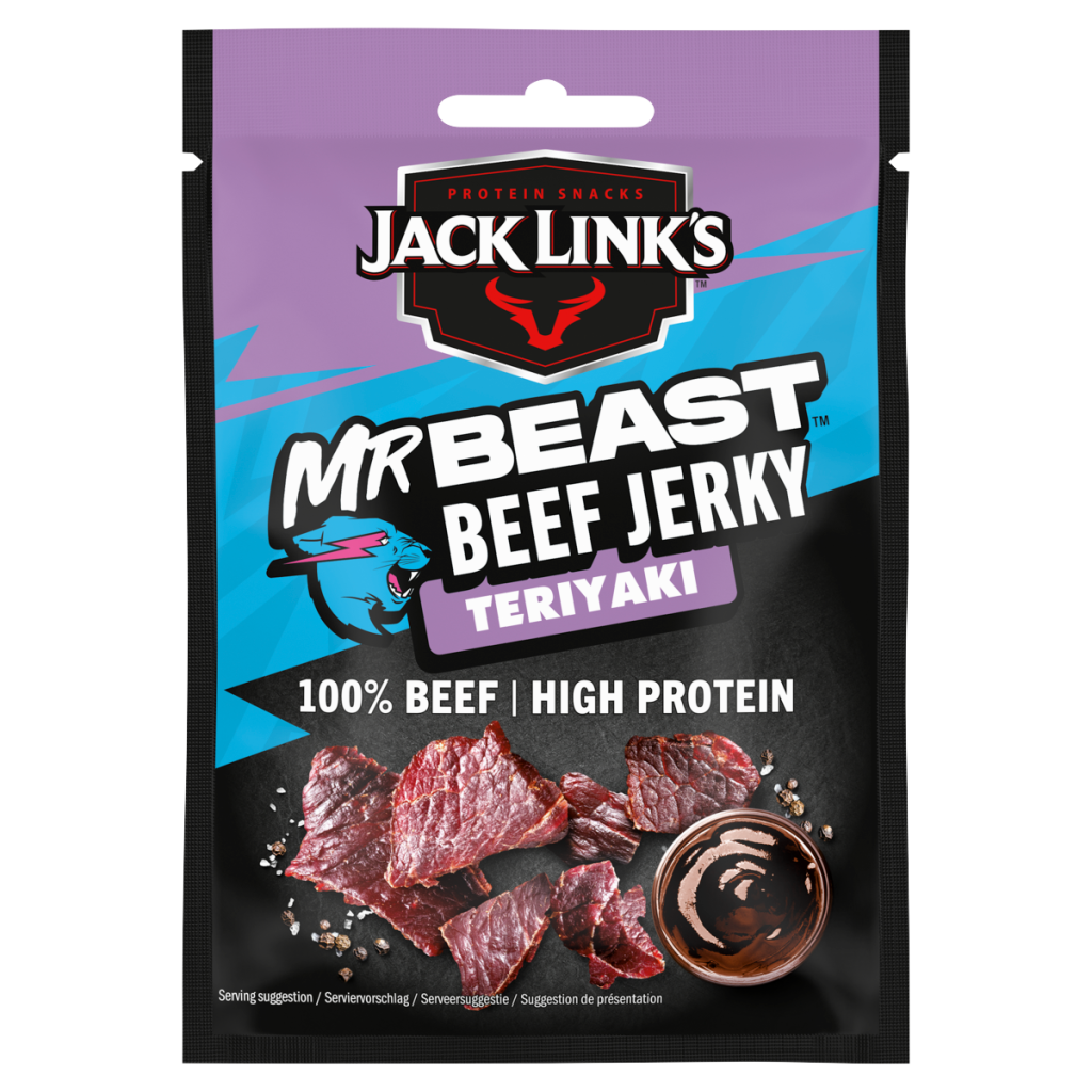 Jack Link’s Mr Beast Beef Jerky Teriyaki 25g