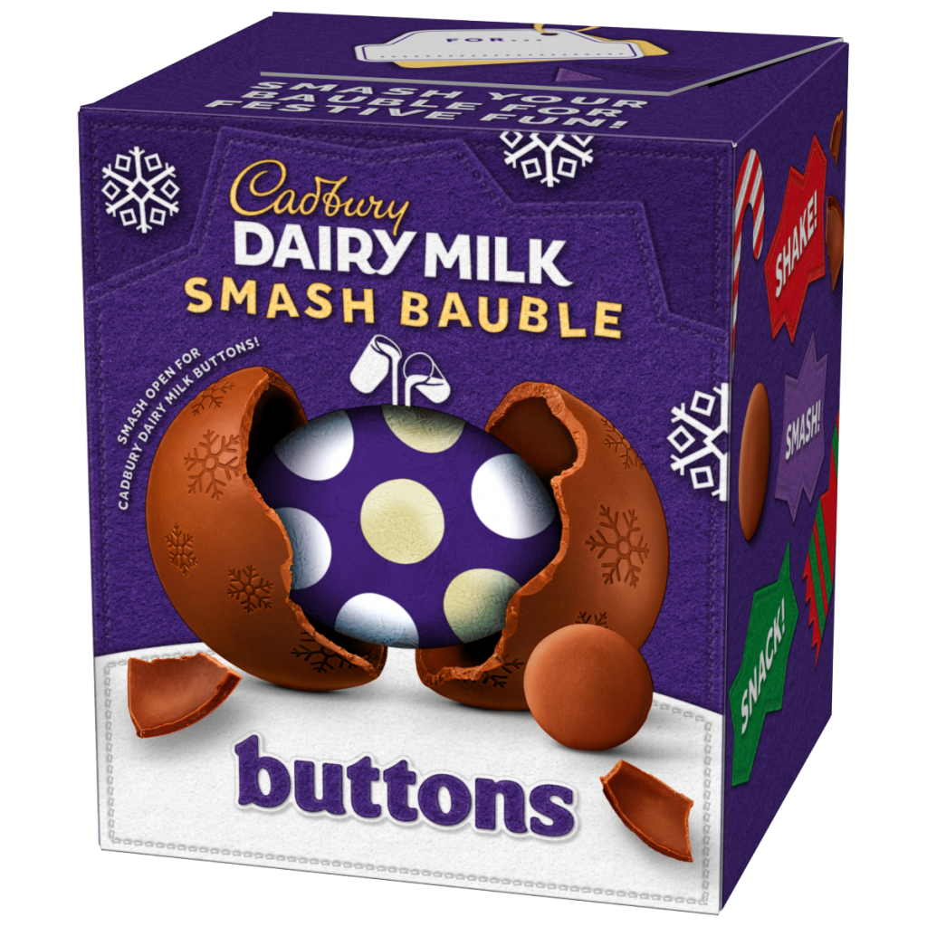 Cadbury Dairy Milk Buttons Smash Bauble 90 g