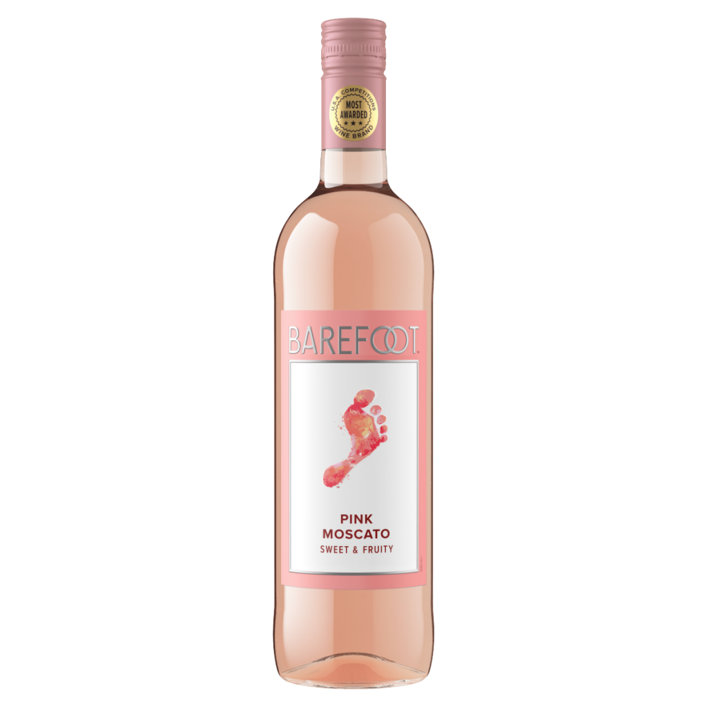 Barefoot Pink Moscato 750ml