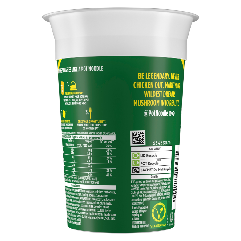 Pot Noodle Chicken & Mushroom King 114 g