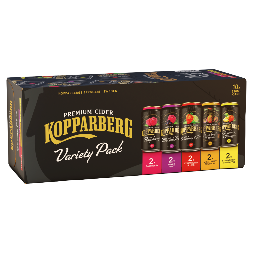 Kopparberg Premium Cider Variety Pack 10 x 330ml