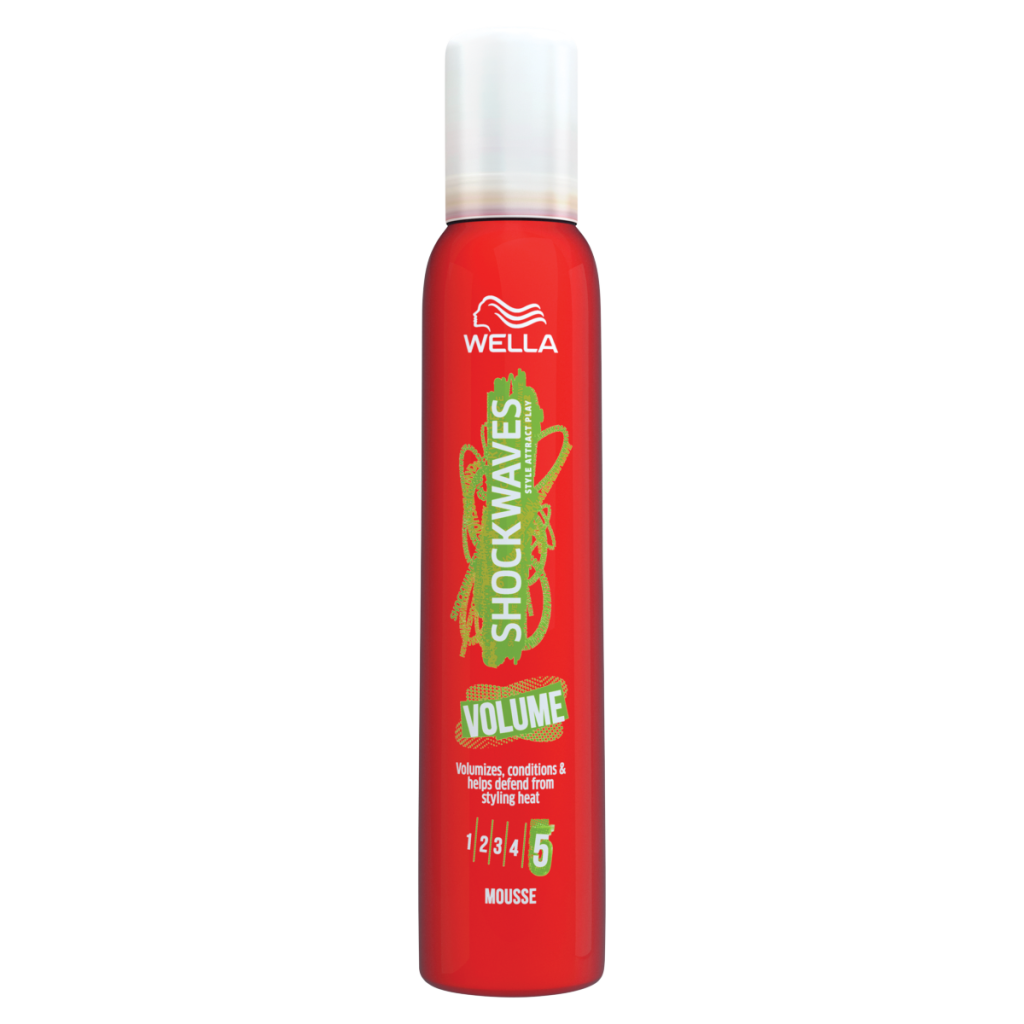 Wella Shockwaves Volume Mousse 200ml