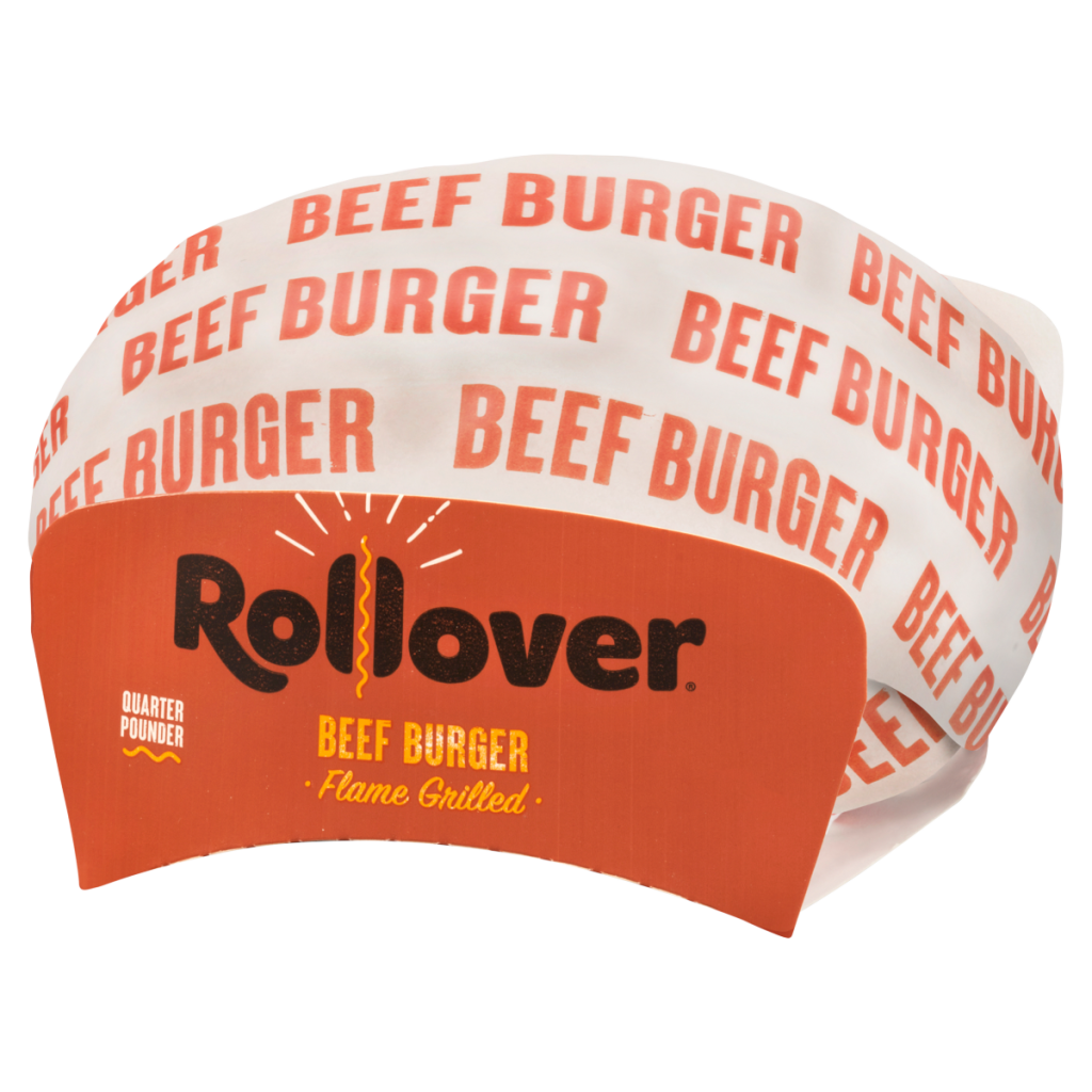Rollover Quarter Pounder Beef Burger 157g