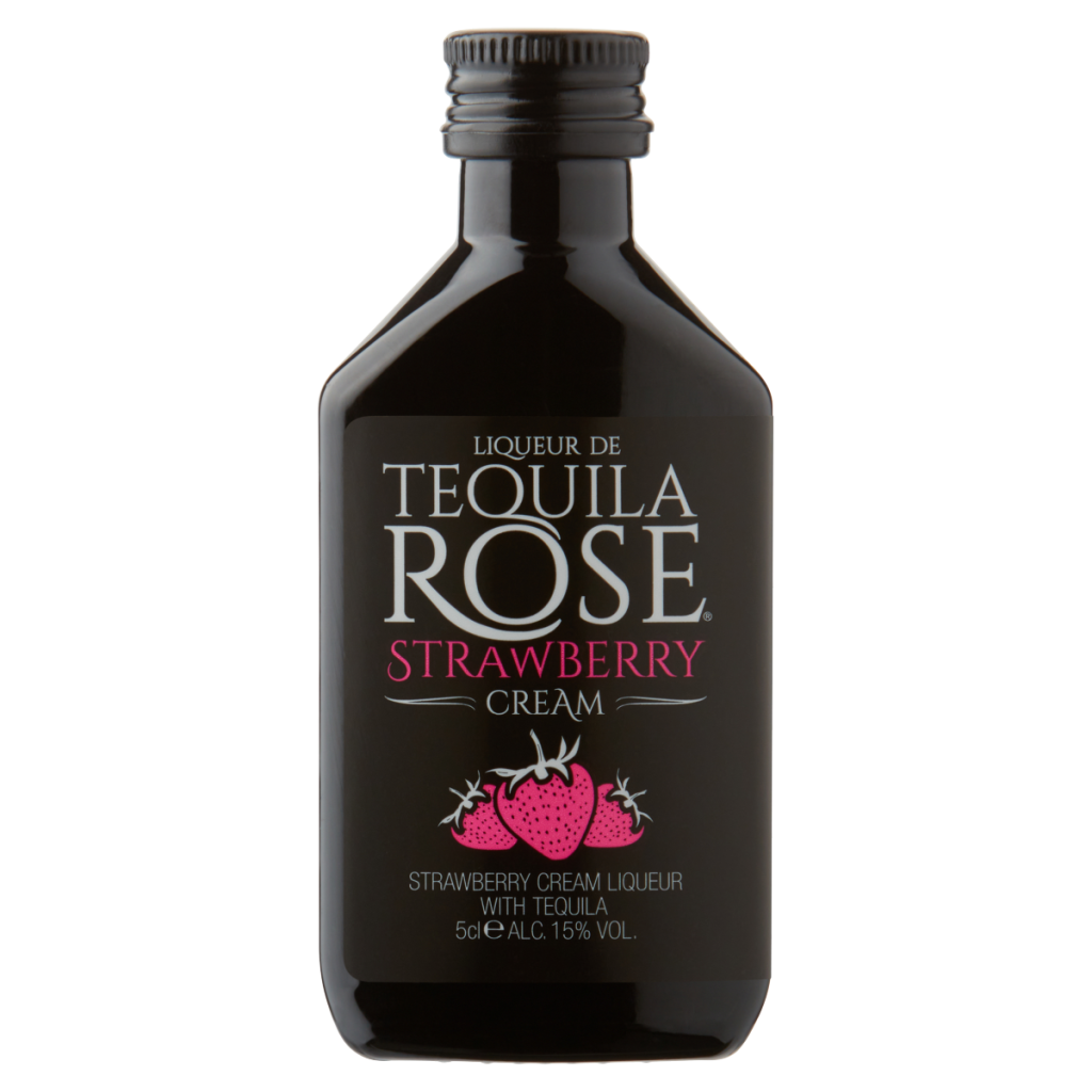 Tequila Rose Cream Liqueur with Strawberry 5cl (15% ABV)