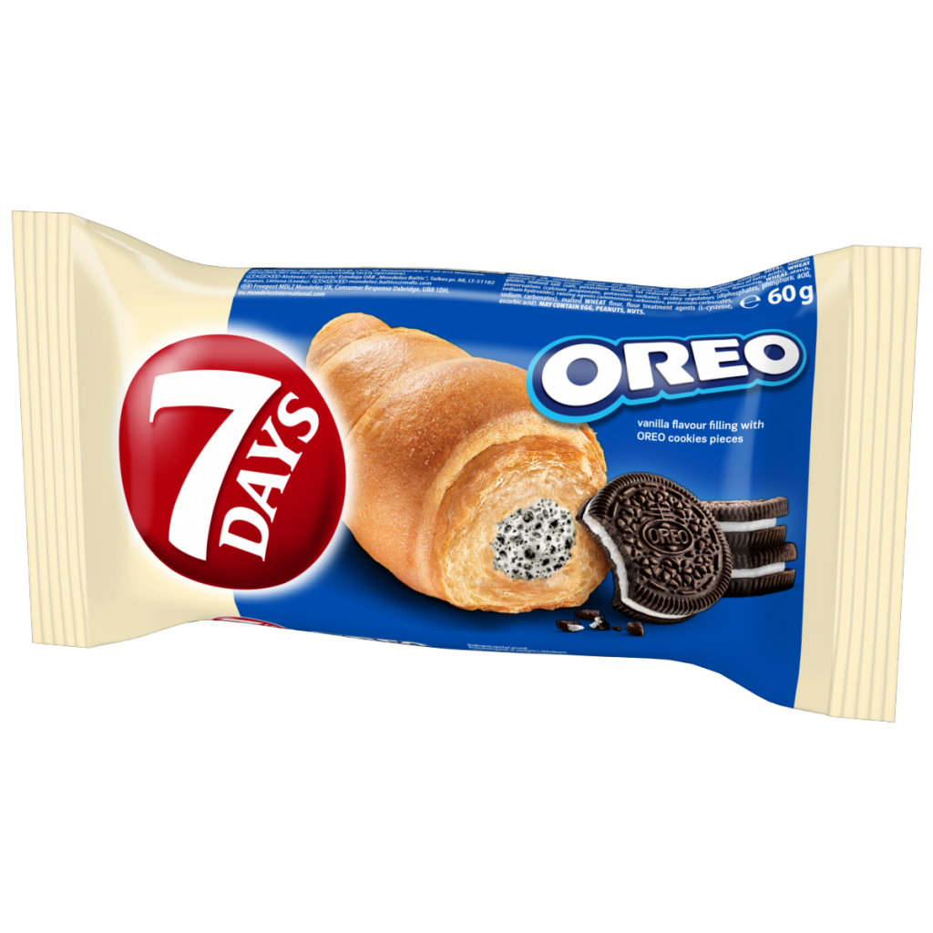 7days Vanilla Cream & Cookies Croissant 60g