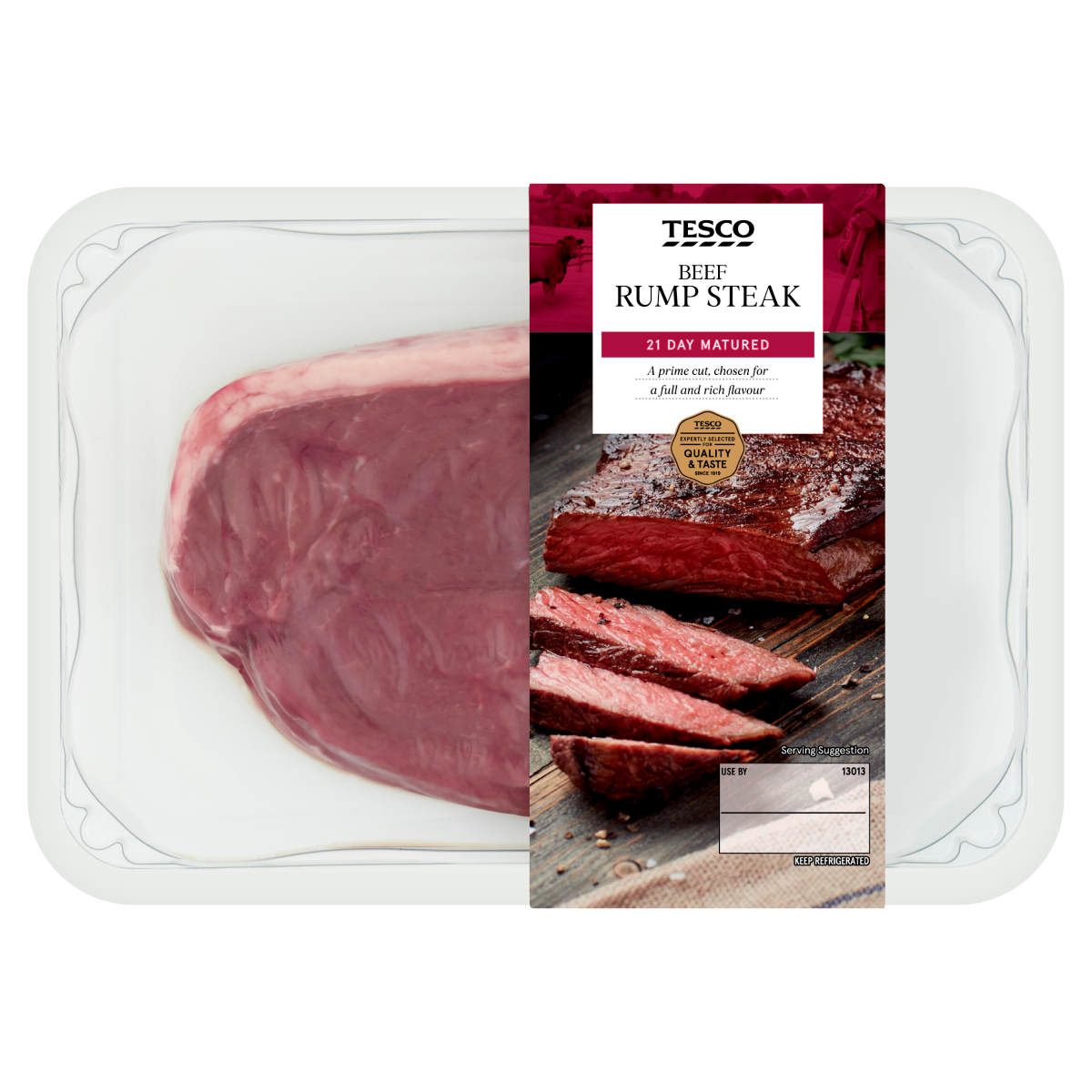 Tesco Beef Rump Steak 255g