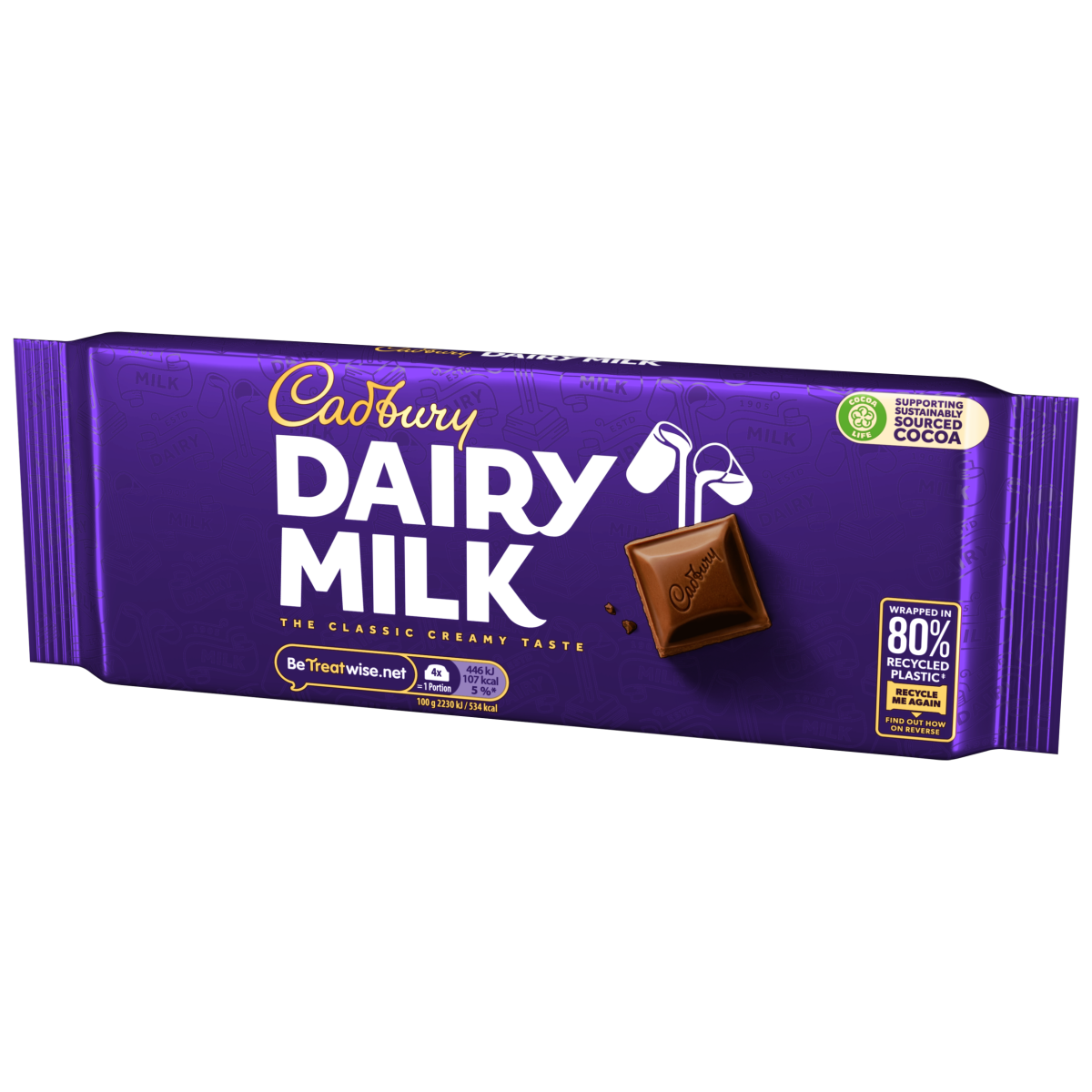 Cadbury Dairy Milk Chocolate Bar 180g
