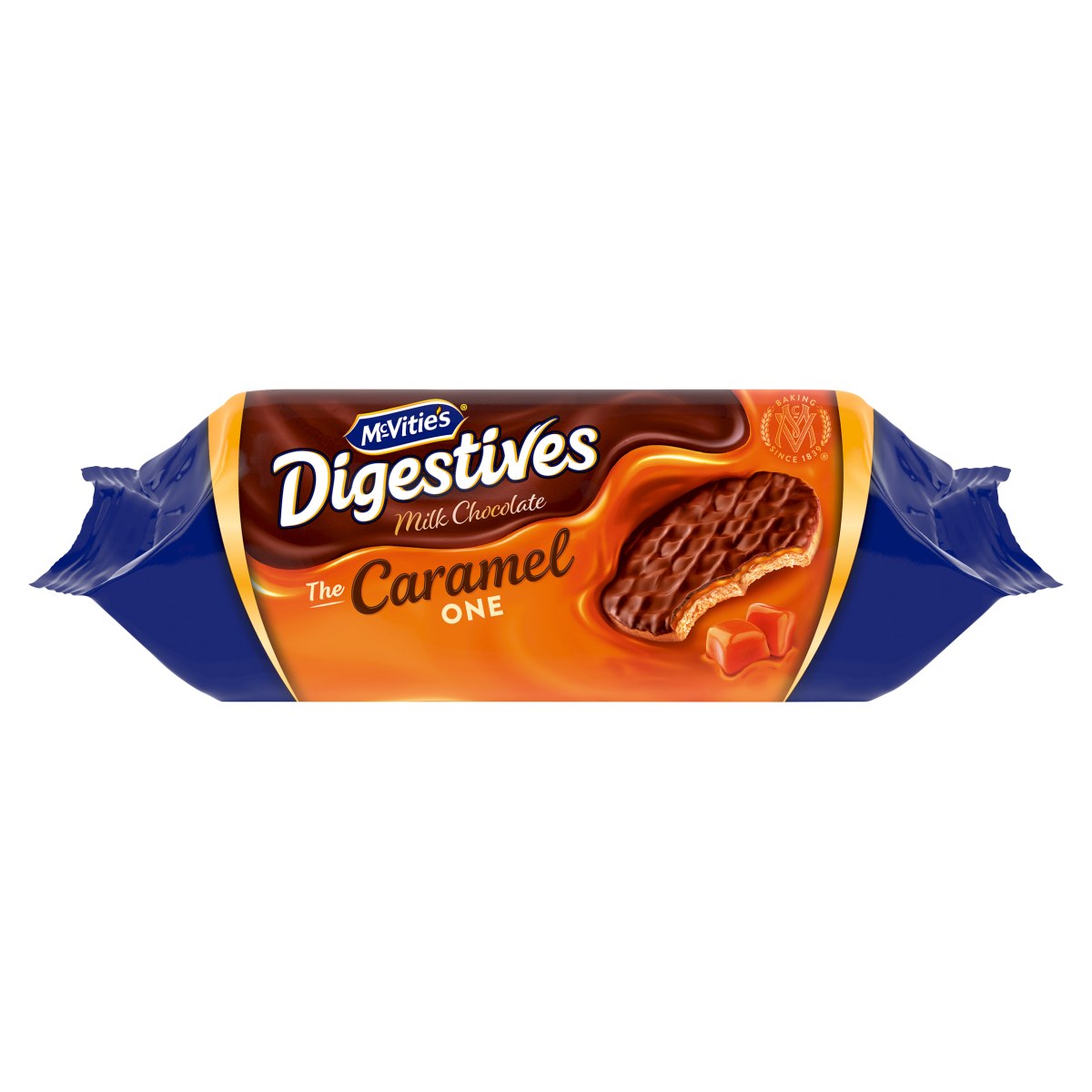 McVitie’s Digestives Milk Chocolate the Caramel One 250g