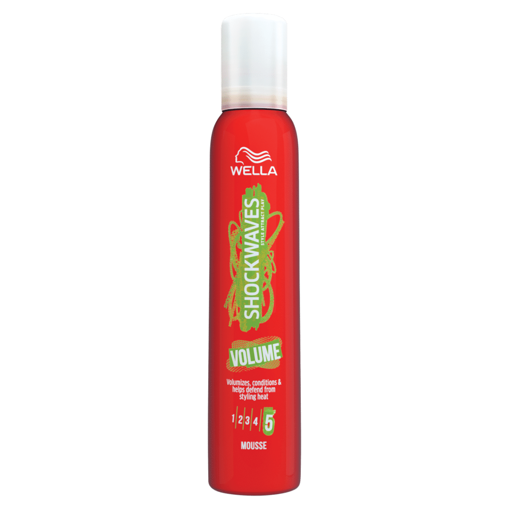 Wella Shockwaves Volume Mousse 200ml