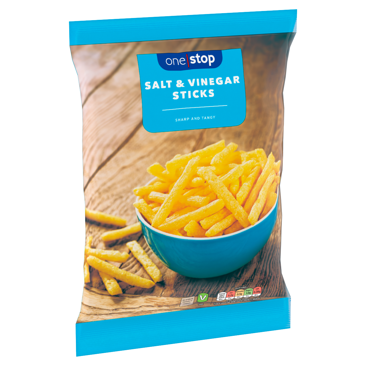 One Stop Salt & Vinegar Sticks 150g
