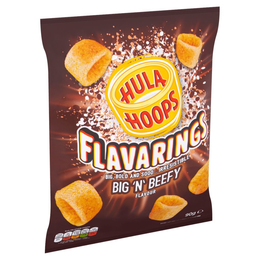 Hula Hoops Flavarings Big ‘N’ Beefy Flavour 90g