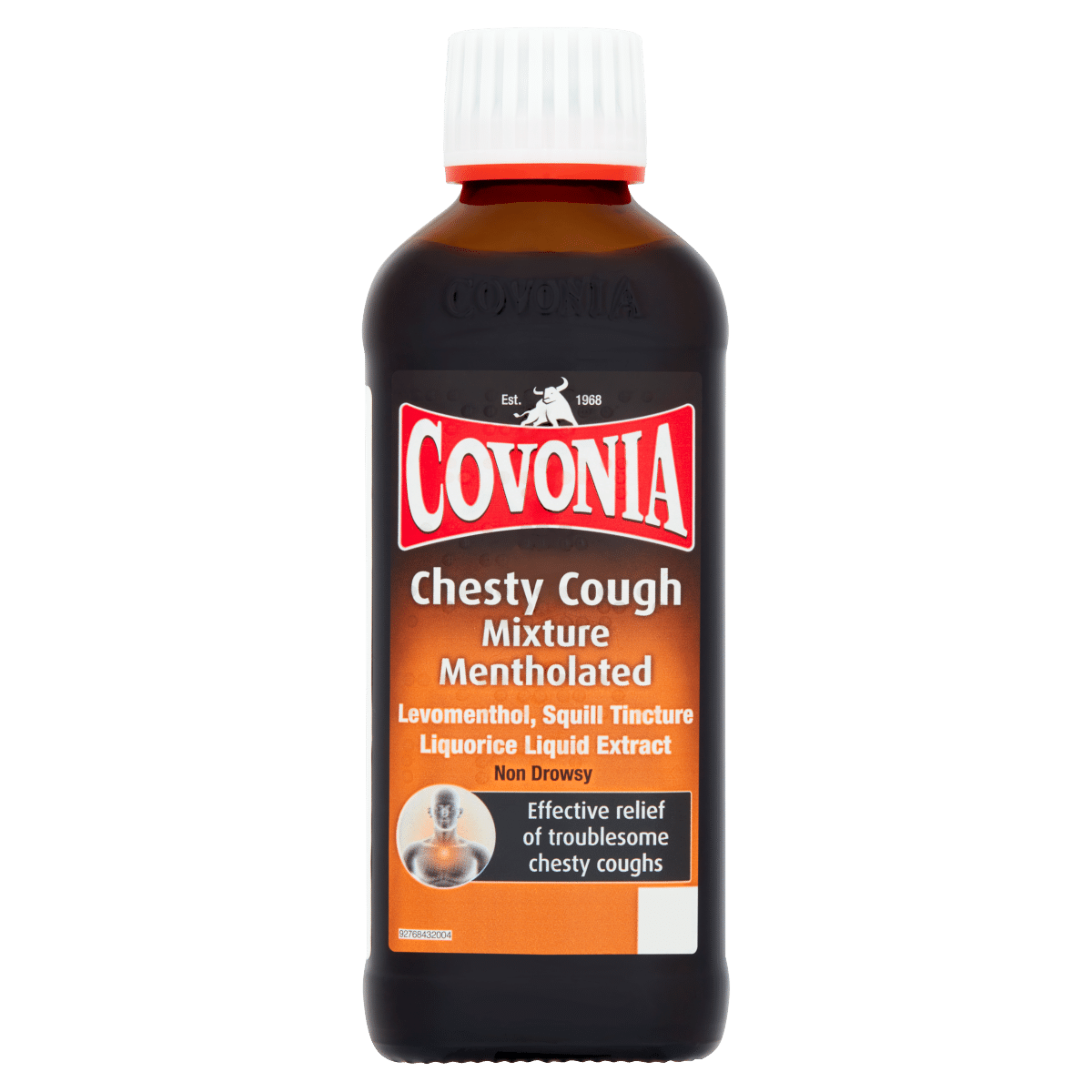 Covonia Chesty Cough Mixture Mentholated 150ml