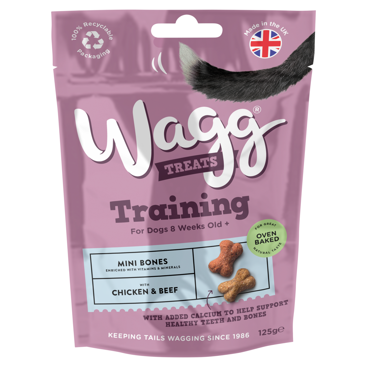 Wagg Training Treats with Chicken & Beef 125g