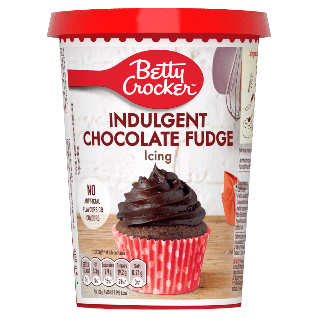 Betty Crocker Indulgent Chocolate Fudge Icing 400g