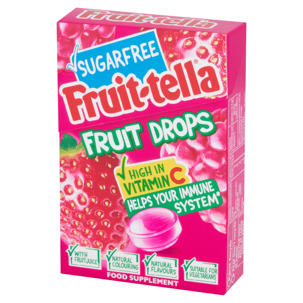 Fruit-tella Fruit Drops Food Supplement 45g