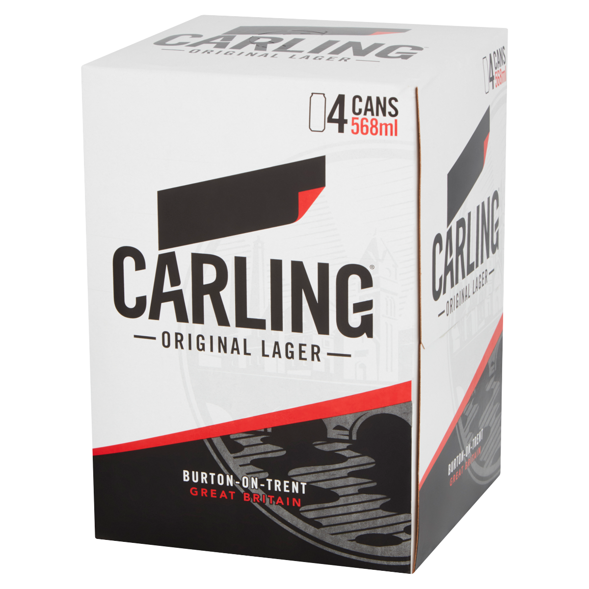 Carling Original Lager Beer 4 x 568ml