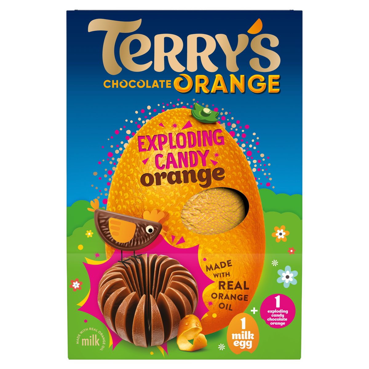 Terry’s Chocolate Orange Exploding Candy Orange 297g