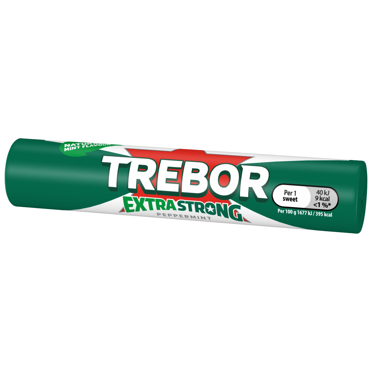 Trebor Extra Strong Peppermint Mints Roll 41.3g