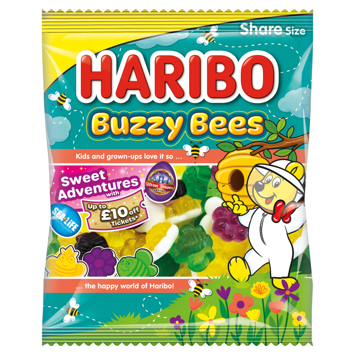 HARIBO Buzzy Bees 140g