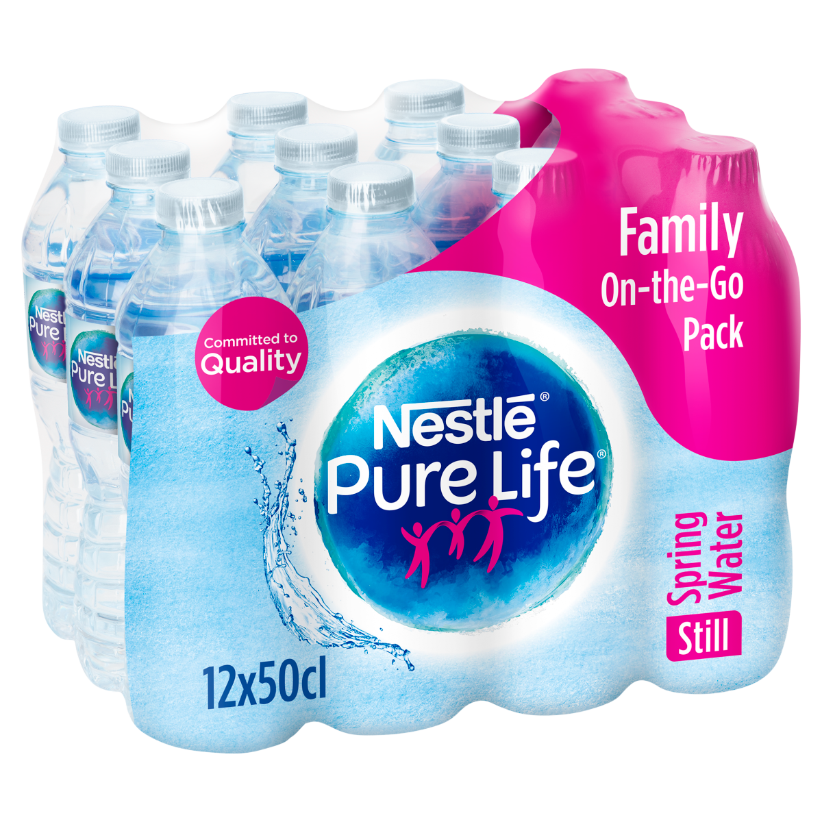 Nestle Pure Life Still Spring Water 12x500ml