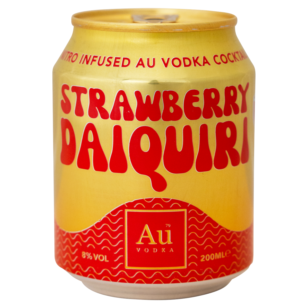 Au Vodka Strawberry Daiquiri 200ml