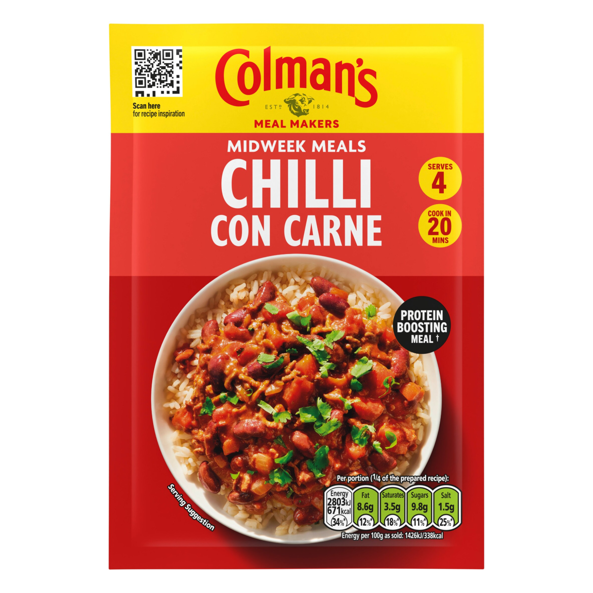 Colman’s Midweek Meals Meal Maker Chilli Con Carne 50 g