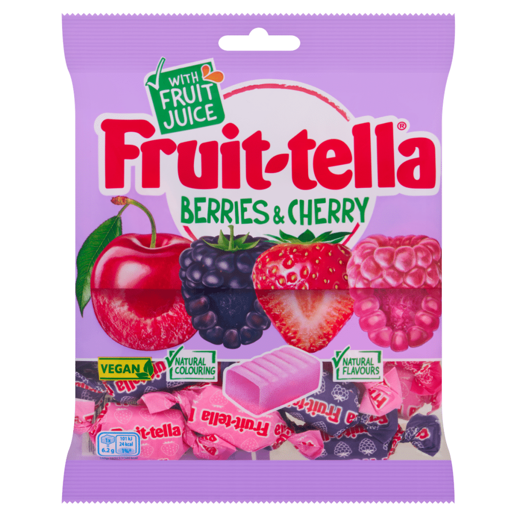 Fruit-tella Berries & Cherry 135g