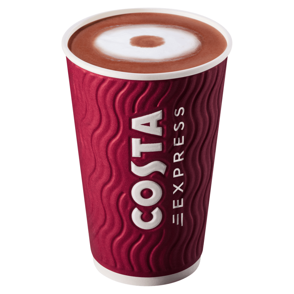 Costa Coffee Regular Hot Chocolate Caramel 340 ml