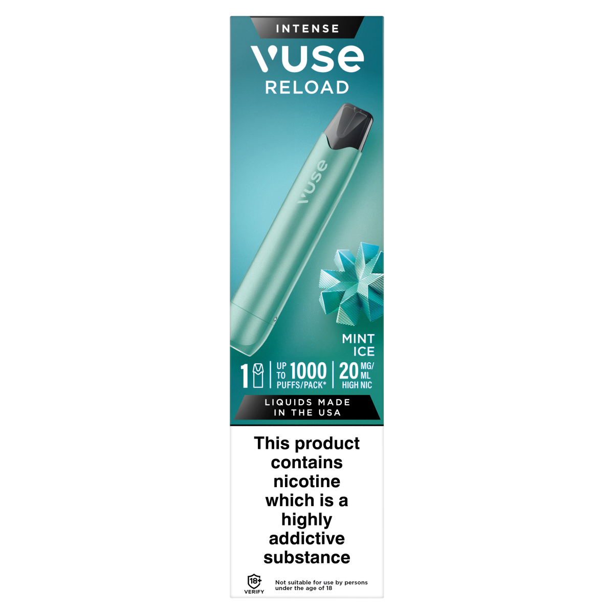 Vuse Go Reload Pen – Aqua – Mint Ice 20mg/ml