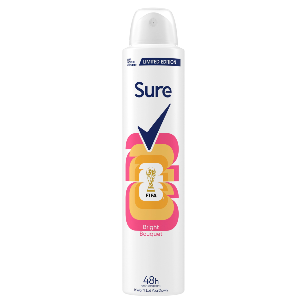 Sure FIFA Limited Edition Bright Bouquet Anti-Perspirant Aerosol 200 ml
